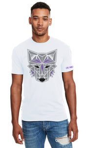 SALE!!! LONE WOLF (unisex) Form Fitting Crew Neck T-Shirt