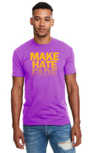 Load image into Gallery viewer, SALE!!! MAKE HATE FADE (unisex) Form Fitting Crewneck T-Shirt.
