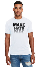 Load image into Gallery viewer, SALE!!! MAKE HATE FADE (unisex) Form Fitting Crewneck T-Shirt.
