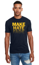 Load image into Gallery viewer, SALE!!! MAKE HATE FADE (unisex) Form Fitting Crewneck T-Shirt.
