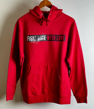 Load image into Gallery viewer, FIGHT HATE WITH LOVE Hoodie
